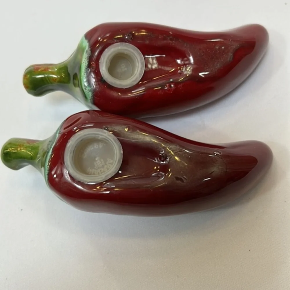 Chili Pepper Salt and Pepper Shakers